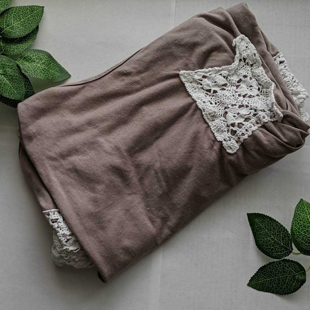Bella Tank Top with lace accents K6
